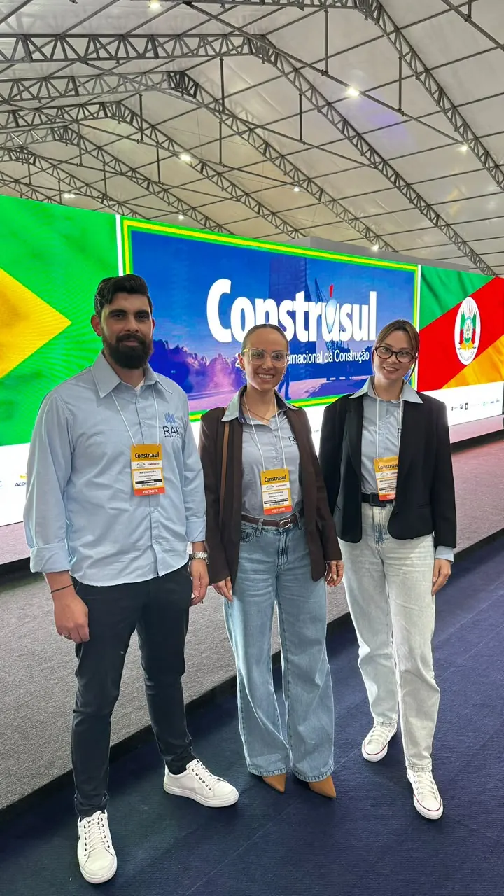 RAK na Construsul — 27ª Feira Internacional da Construção Civil